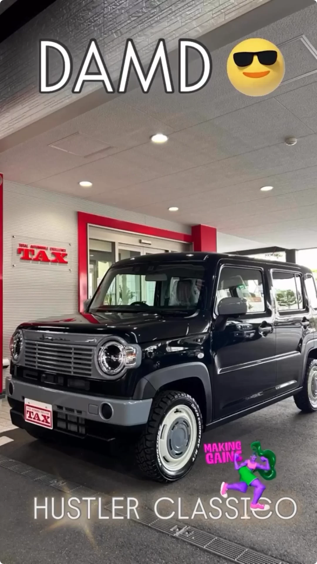 DAMD ハスラークラシコNEWカラー❗️ ブラック&グレー🩶完成😎