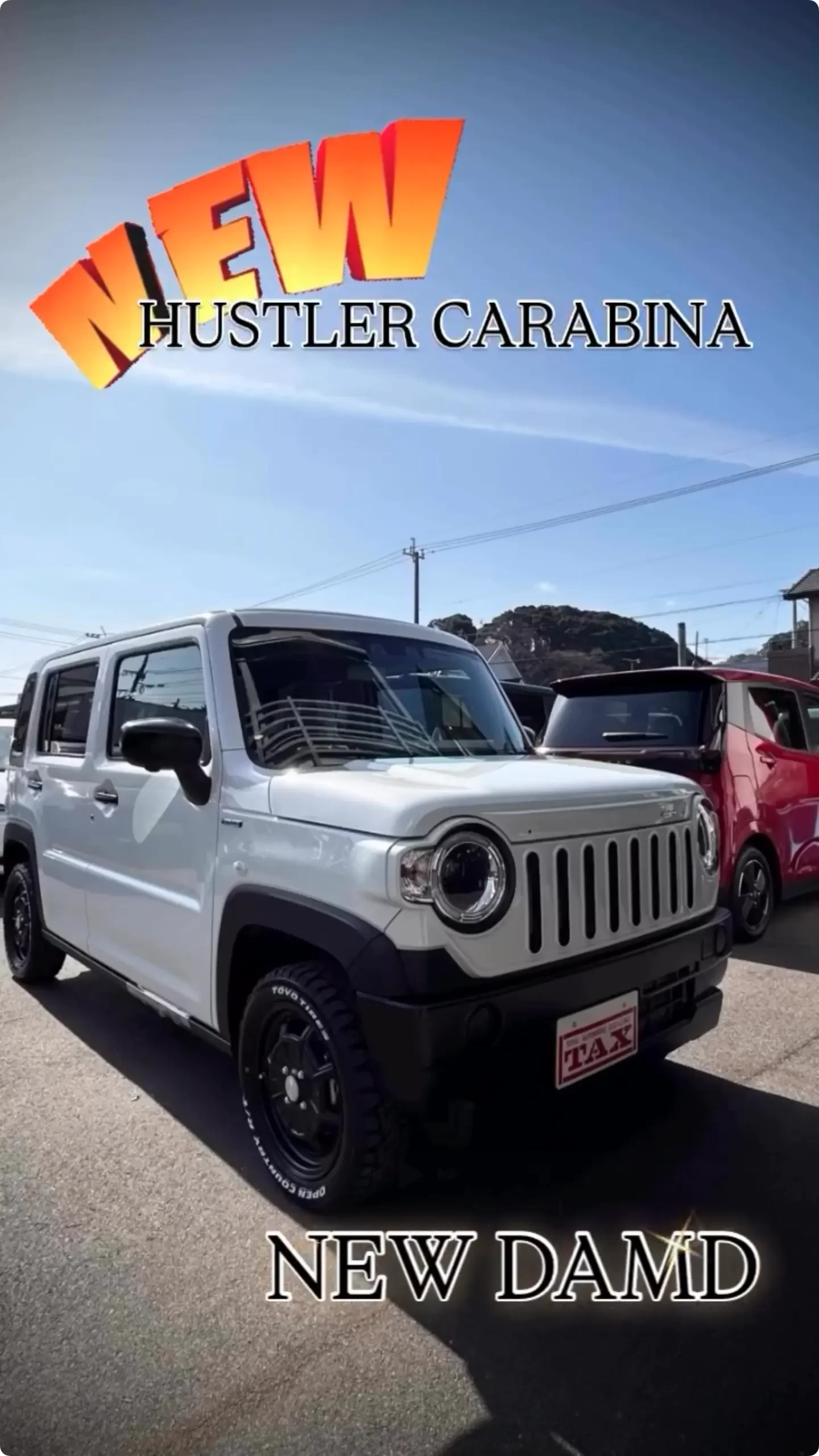 TAX NAGASAKI DAMD新作❗️ ホワイト カラビナ完成です。